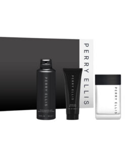 Estuche Perry Ellis Black & White 4pcs 100ml